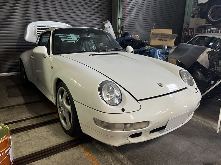 ポルシェ993ターボタービンオーバーホール車両