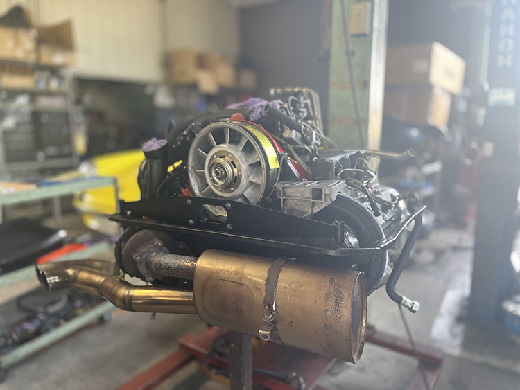 ポルシェ930ターボエンジン
