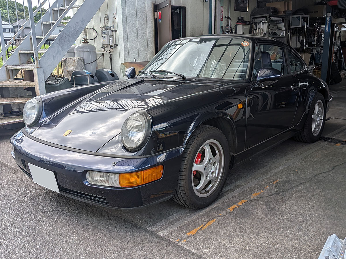ポルシェ964車検整備