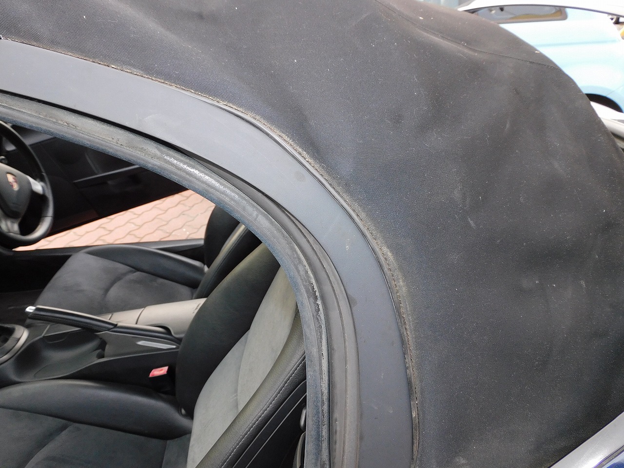 ポルシェボクスター幌開かない修理 ポルシェ専門店カーショップホットステーション