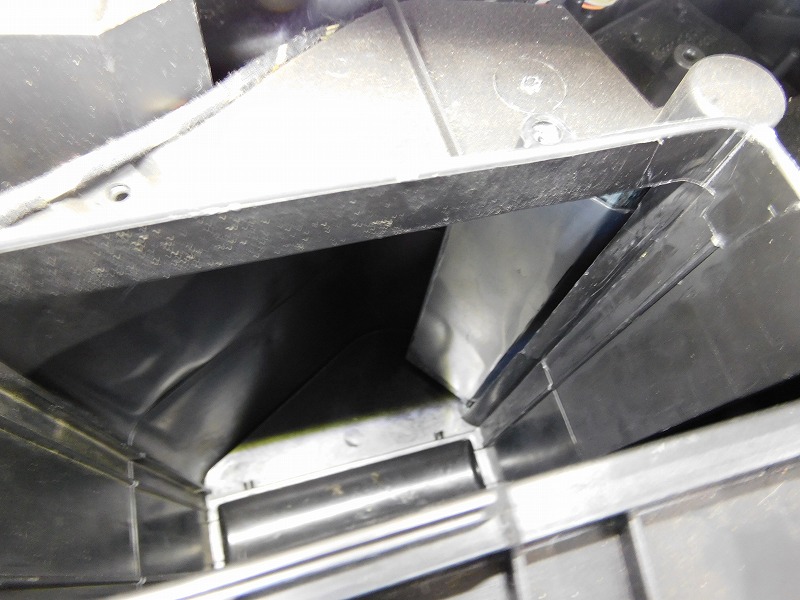 ポルシェボクスターエアコンスポンジ対策アルミ板