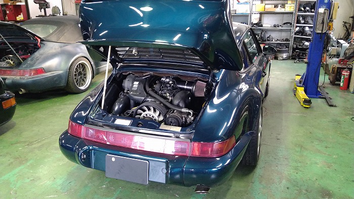 ポルシェ964カレラ2整備