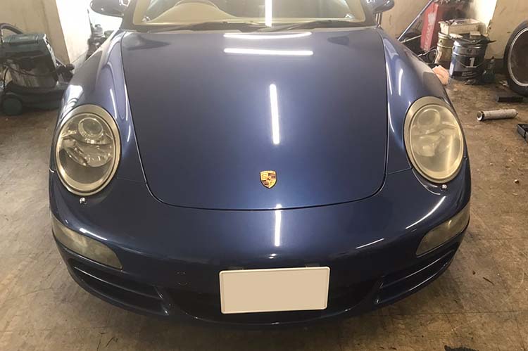 ポルシェ997エンジン修理