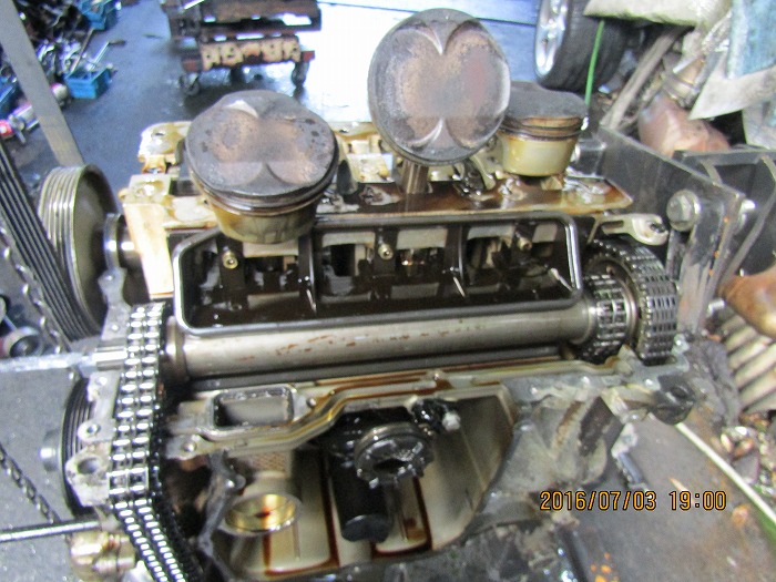 ポルシェ996エンジン写真