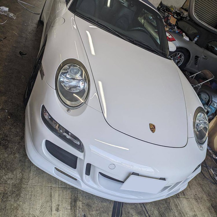 ポルシェ997カレラSカブリオレのエンジン修理