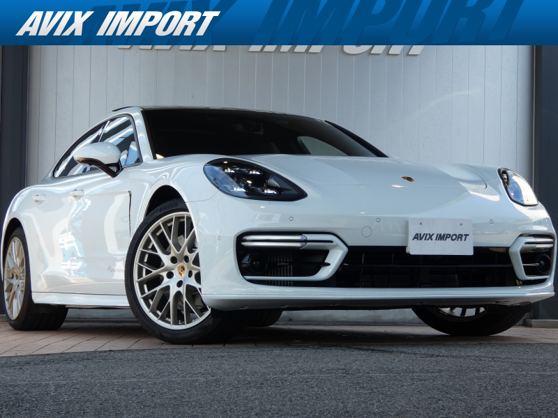 ポルシェ パナメーラ 4 E-Hybrid 10Years Edition 限定車 ｽﾎﾟｰﾂｸﾛﾉPKG ｽﾎﾟｰﾂﾃﾞｻﾞｲﾝPKG ﾊﾟﾉﾗﾏSR 黒革 ﾏﾄﾘｯｸｽLED(PDLS+) ACC ｴﾝﾄﾘｰD LCA LKA PASMｴｱｻｽ ｼｰﾄﾋｰﾀｰ 14WAY PCMﾅﾋﾞ 全周ｶﾒﾗ BOSE ｿﾌﾄｸﾛｰｽﾞﾄﾞｱ ﾊﾟﾜｽﾃﾌﾟﾗｽ 専用21AW 5人乗 禁煙 正規D車