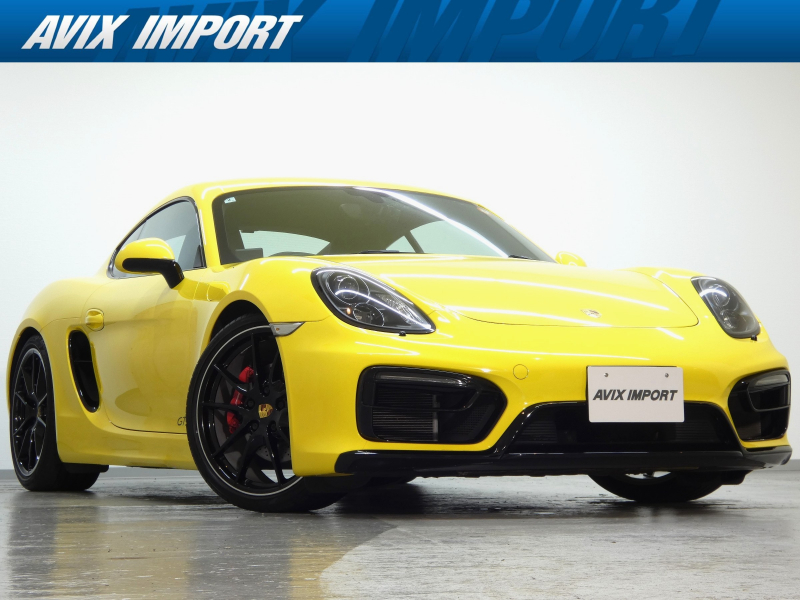 ポルシェ ケイマン(Type981) GTS (NAｴﾝｼﾞﾝ搭載) 右H 正規D車 7速PDK ｽﾎﾟｰﾂｸﾛﾉPKG 専用ｴｸｽﾃﾘｱ&ｲﾝﾃﾘｱ ｶｰﾎﾞﾝｲﾝﾃﾘｱPKG 純正ﾅﾋﾞ地ﾃﾞｼﾞ Bｶﾒﾗ ﾌﾞﾗｯｸ仕上ﾊﾞｲｷｾﾉﾝHL(PDLS付)&ﾃｰﾙﾗｲﾄ 電格ﾐﾗｰ 赤ﾒｰﾀｰ ｽﾎﾟｰﾂｼｬｼｰ ｽﾎﾟｴｸﾞ 赤ｷｬﾘﾊﾟｰ 純正20ｲﾝﾁAW(ﾌﾞﾗｯｸ) 禁煙