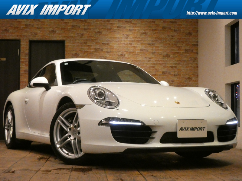ポルシェ 911(Type991.1) ｶﾚﾗPDK 右H 前期最終 水平対向6気筒 正規ﾃﾞｨｰﾗｰ車 紺革 ﾅﾋﾞ TV Bｶﾒﾗ ｾﾐﾊﾟﾜｰｼｰﾄ ｼｰﾄﾋｰﾀｰ 電格ﾄﾞｱﾐﾗｰ ｷｾﾉﾝ 19AW