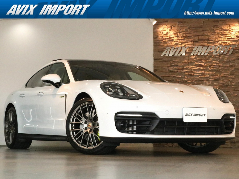 ポルシェ パナメーラ 4 E-Hybrid Platinum Edition 後期最終特別仕様 ｽﾎﾟｸﾛ ﾊﾟﾉﾗﾐｯｸR 黒/ﾍﾞｰｼﾞｭﾂｰﾄﾝ革 5人乗 全席ｼｰﾄﾋｰﾀｰ PCMﾅﾋﾞ BOSE 全周C＆PAS ACC＆LCA＆LKA ｺﾝﾌｫｰﾄA＆ｿﾌﾄｸﾛｰｽﾞD PASMｴｱｻｽ ｽﾎﾟｰﾂﾃｰﾙﾊﾟｲﾌﾟ(黒) 専用ﾃｰﾙ＆ｷｬﾘﾊﾟｰ＆21AW 禁煙1ｵﾅ新車保証