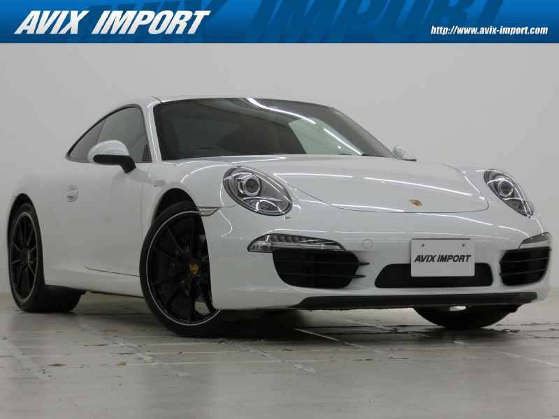 ポルシェ 911(Type991) ｶﾚﾗ 右H正規D車 7速PDK 黒革 ｼｰﾄﾋｰﾀｰ 純正ﾅﾋﾞ地ﾃﾞｼﾞ Bｶﾒﾗ ｸﾙｺﾝ ﾊﾞｲｷｾﾉﾝﾍｯﾄﾞﾗｲﾄ 電動格納ﾐﾗｰ 純正20ｲﾝﾁAW 禁煙
