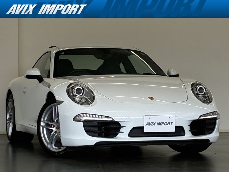 ポルシェ 911(Type991) ｶﾚﾗ 右H正規D車 7速PDK SR 青革 ｾﾐﾊﾟﾜｰｼｰﾄ ｲｴﾛｰｼｰﾄﾍﾞﾙﾄ ｽﾎﾟｰﾂｽﾃｱﾘﾝｸﾞ 純正ﾅﾋﾞ地ﾃﾞｼﾞ Bｶﾒﾗ ｷｾﾉﾝﾍｯﾄﾞﾗｲﾄ 電動格納ﾐﾗｰ 純正19ｲﾝﾁAW 禁煙