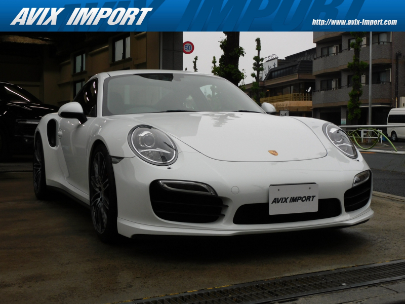 ポルシェ 911(Type991.1) ｶﾚﾗTurbo 水平対向ﾂｲﾝﾀｰﾎﾞ 右H正規D車 7速PDK 電動SR 黒革 ｼｰﾄﾋｰﾀｰ 14wayﾊﾟﾜｰｼｰﾄ 純正ﾅﾋﾞ地ﾃﾞｼﾞ Bｶﾒﾗ&PAS BOSEｻｳﾝﾄﾞ ﾊﾞｲｷｾﾉﾝHL(PDLS付) 電動格納ﾐﾗｰ＆ｽﾎﾟｲﾗｰ(F＆R) PASM&PTVﾌﾟﾗｽ＆ﾘｱｱｸｽﾙｽﾃｱ 社外ｽﾌﾟﾘﾝｸﾞ 赤ｷｬﾘﾊﾟｰ 純正20ｲﾝﾁAW 禁煙