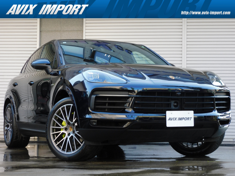 ポルシェ カイエン Coupe E-hybrid V6ﾀｰﾎﾞ 右H正規D車 ｽﾎﾟｰﾂｸﾛﾉPKG ﾊﾟﾉﾗﾐｯｸR ｴｸｽﾃﾘｱPKG 黒革 PCMﾅﾋﾞ 全周ｶﾒﾗ＆PAS ACC＆LCA LEDﾗｲﾄ ｴﾝﾄﾘｰD ｺﾝﾌｫｰﾄA PASM 専用ｷｬﾘﾊﾟｰ 純正21AW
