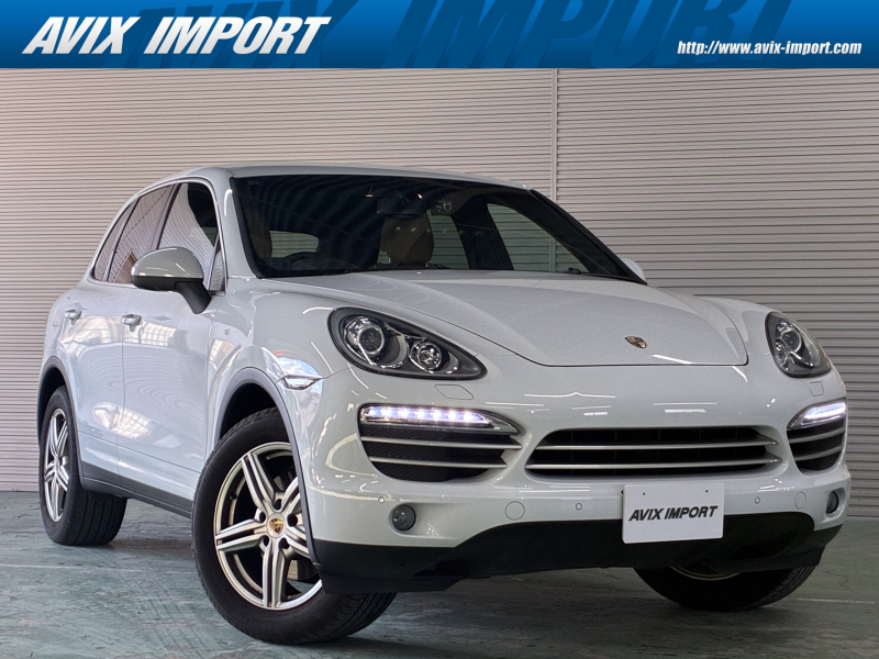 ポルシェ カイエン V6 前期最終特別仕様車ﾌﾟﾗﾁﾅED 黒/ﾍﾞｰｼﾞｭﾂｰﾄﾝｲﾝﾃﾘｱ ｼｰﾄﾋｰﾀｰ ｴﾝﾎﾞｽ加工ﾍｯﾄﾞﾚｽﾄ 純正ﾅﾋﾞ地ﾃﾞｼﾞ Bｶﾒﾗ＆PAS ｸﾙｺﾝ ﾊﾞｲｷｾﾉﾝHL 電動Rｹﾞｰﾄ 純正19ｲﾝﾁAW 禁煙