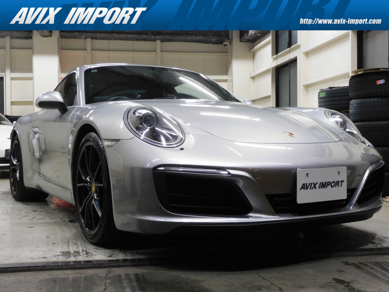 ポルシェ 911(Type991.2) ｶﾚﾗS 後期型 右H正規D車 水平対向6気筒ﾂｲﾝﾀｰﾎﾞ 7速PDK 黒革 ｼｰﾄﾋｰﾀｰ PCMﾅﾋﾞ 地ﾃﾞｼﾞ Bｶﾒﾗ ﾊﾞｲｷｾﾉﾝHL 電動格納ﾐﾗｰ ｴﾝﾄﾘｰD PASM PTVﾌﾟﾗｽ 赤ｷｬﾘﾊﾟｰ 純正20ｲﾝﾁAW 禁煙