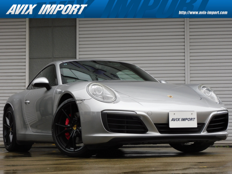 ポルシェ 911(Type991.2) ｶﾚﾗS 後期型 右H正規D車 水平対向6気筒ﾂｲﾝﾀｰﾎﾞ 7速PDK 黒革 ｼｰﾄﾋｰﾀｰ PCMﾅﾋﾞ 地ﾃﾞｼﾞ Bｶﾒﾗ ﾊﾞｲｷｾﾉﾝHL 電動格納ﾐﾗｰ ｴﾝﾄﾘｰD PASM PTVﾌﾟﾗｽ 赤ｷｬﾘﾊﾟｰ 純正20ｲﾝﾁAW 禁煙