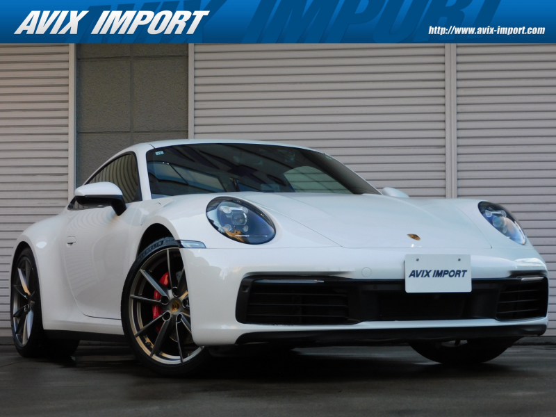 ポルシェ 911(Type992) ｶﾚﾗS 右H正規D車 水平対向6気筒ﾂｲﾝﾀｰﾎﾞ 8速PDK ｽﾎﾟｰﾂｸﾛﾉﾊﾟｯｹｰｼﾞ 黒革 ｼｰﾄﾋｰﾀｰ PCMﾅﾋﾞ ｱﾝﾋﾞｴﾝﾄﾗｲﾄ 全周ｶﾒﾗ＆PAS ｸﾙｺﾝ LEDﾍｯﾄﾞﾗｲﾄ ｺﾝﾌｫｰﾄA ｽﾎﾟｰﾂｴｸﾞｿﾞｰｽﾄ PASM&PTVﾌﾟﾗｽ 赤ｷｬﾘﾊﾟｰ 純正20/21AW 禁煙