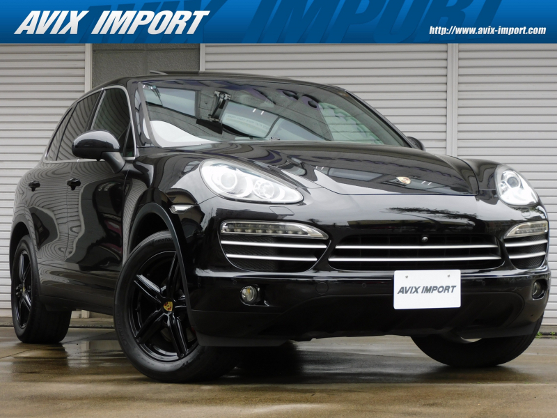 ポルシェ カイエン V6 前期最終特別仕様車ﾌﾟﾗﾁﾅED ｶﾞﾗｽSR 黒革 ｼｰﾄﾋｰﾀｰ ｴﾝﾎﾞｽ加工ﾍｯﾄﾞﾚｽﾄ 純正ﾅﾋﾞ地ﾃﾞｼﾞ Bｶﾒﾗ＆PAS ｸﾙｺﾝ ﾊﾞｲｷｾﾉﾝHL ｴﾝﾄﾘｰD 電動Rｹﾞｰﾄ 赤ｷｬﾘﾊﾟｰ 純正19ｲﾝﾁAW(ﾌﾞﾗｯｸ) 禁煙