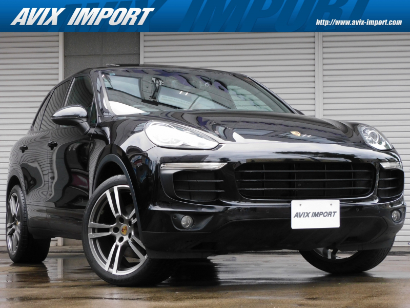 ポルシェ カイエン V6 後期型 右H 正規D車 ｶﾞﾗｽSR 黒/ﾍﾞｰｼﾞｭﾂｰﾄﾝｲﾝﾃﾘｱ ｼｰﾄﾋｰﾀｰ 社外10ｲﾝﾁﾌﾛｰﾃｨﾝｸﾞﾅﾋﾞ 地ﾃﾞｼﾞ BOSE Bｶﾒﾗ＆PAS ｸﾙｺﾝ 電動Rｹﾞｰﾄ 21ｲﾝﾁAW 禁煙