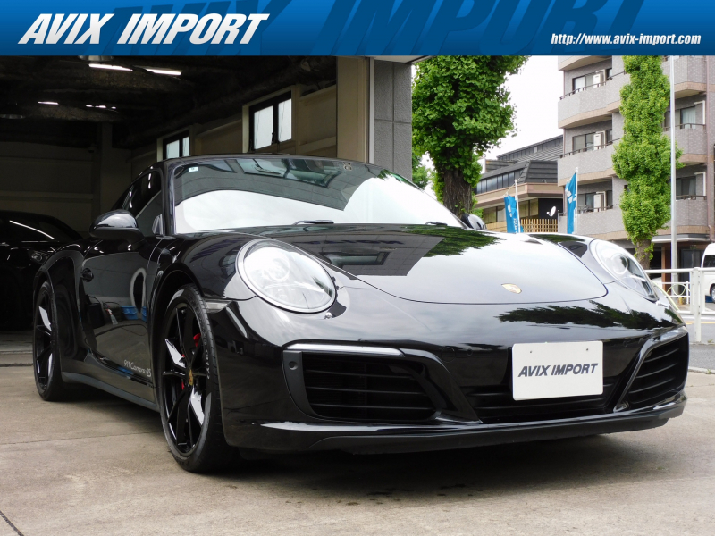 ポルシェ 911(Type991.2) ｶﾚﾗ4S 後期型 右H正規D車 水平対向6気筒ﾂｲﾝﾀｰﾎﾞ 7速PDK ｽﾎﾟｰﾂｸﾛﾉPKG(ﾚｯﾄﾞｸﾛﾉ) 黒革 ｼｰﾄﾋｰﾀｰ PCMﾅﾋﾞ Bｶﾒﾗ&PAS ｸﾙｺﾝ ﾊﾞｲｷｾﾉﾝHL(PDLS付) 電動格納ﾐﾗｰ 赤ﾒｰﾀｰﾊﾟﾈﾙ ｽﾎﾟｰﾂｴｸﾞｿﾞｰｽﾄ PASM&PTVﾌﾟﾗｽ 赤ｷｬﾘﾊﾟｰ 純正20AW 禁煙