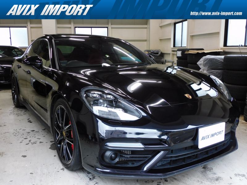ポルシェ パナメーラ Turbo 右H正規D車 ｽﾎﾟｰﾂｸﾛﾉPKG ﾊﾟﾉﾗﾐｯｸR ｽｲｰﾄｶﾞﾑｲﾝﾃﾘｱ 黒/ﾎﾞﾙﾄﾞｰﾚｯﾄﾞﾂｰﾄﾝﾚｻﾞｰｲﾝﾃﾘｱ 全席ｼｰﾄﾋｰﾀｰ 4ｿﾞｰﾝAC PCMﾅﾋﾞ BOSE Bｶﾒﾗ＆PAS ACC&LCA&LKA LEDﾏﾄﾘｯｸｽﾍｯﾄﾞﾗｲﾄ(PDLSﾌﾟﾗｽ付) ｺﾝﾌｫｰﾄA PASMｴｱｻｽ 赤ｷｬﾘﾊﾟｰ 純正21AW 禁煙