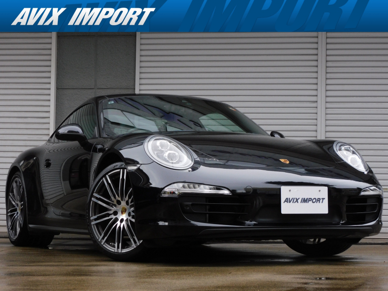 ポルシェ 911(Type991.1) ｶﾚﾗ4  Black Edition  前期最終特別仕様車 右H正規D車 7速PDK ｽﾎﾟｰﾂｸﾛﾉPKG 黒革 ｼｰﾄﾋｰﾀｰ 純正ﾅﾋﾞ地ﾃﾞｼﾞ BOSEｻｳﾝﾄﾞ Bｶﾒﾗ&PAS ｸﾙｺﾝ LEDﾍｯﾄﾞﾗｲﾄ(PDLSﾌﾟﾗｽ付) ｴﾝﾄﾘｰD 電格ﾐﾗｰ PASM ｽﾎﾟｰﾂﾃｰﾙﾊﾟｲﾌﾟ 純正20ｲﾝﾁAW 1ｵｰﾅｰ
