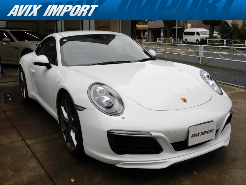ポルシェ 911(Type991.2) ｶﾚﾗ 後期型 右H正規D車 水平対向6気筒ﾂｲﾝﾀｰﾎﾞ 7速PDK ｽﾎﾟｰﾂｸﾛﾉPKG 黒革 ｼｰﾄﾋｰﾀｰ PCMﾅﾋﾞ＆CarPlay Bｶﾒﾗ＆PAS LEDﾍｯﾄﾞﾗｲﾄ(PDLSﾌﾟﾗｽ付) 電動格納ﾐﾗｰ ｽﾎﾟｰﾂｴｸﾞｿﾞｰｽﾄ PASM 純正OP20ｲﾝﾁAW 禁煙
