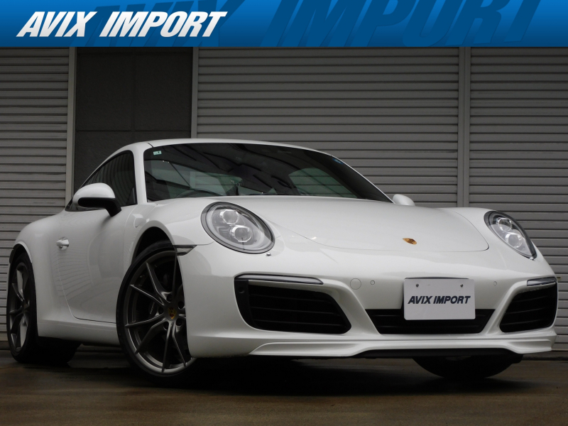 ポルシェ 911(Type991.2) ｶﾚﾗ 後期型 右H正規D車 水平対向6気筒ﾂｲﾝﾀｰﾎﾞ 7速PDK ｽﾎﾟｰﾂｸﾛﾉPKG 黒革 ｼｰﾄﾋｰﾀｰ PCMﾅﾋﾞ＆CarPlay Bｶﾒﾗ＆PAS LEDﾍｯﾄﾞﾗｲﾄ(PDLSﾌﾟﾗｽ付) 電動格納ﾐﾗｰ ｽﾎﾟｰﾂｴｸﾞｿﾞｰｽﾄ PASM 純正OP20ｲﾝﾁAW 禁煙