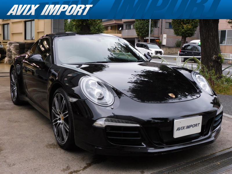 ポルシェ 911(Type991.1) ｶﾚﾗ  Black Edition  前期最終 特別仕様車 右H正規D車 7速PDK ｽﾎﾟｰﾂｸﾛﾉPKG 黒革 ｼｰﾄﾋｰﾀｰ 純正ﾅﾋﾞ地ﾃﾞｼﾞ BOSEｻｳﾝﾄﾞ Bｶﾒﾗ&PAS ｸﾙｺﾝ LEDﾍｯﾄﾞﾗｲﾄ(PDLSﾌﾟﾗｽ付) 電格ﾐﾗｰ PASM ｽﾎﾟｰﾂﾃｰﾙﾊﾟｲﾌﾟ ｽﾎﾟｰﾂﾃﾞｻﾞｲﾝFｴﾌﾟﾛﾝ＆純正20ｲﾝﾁAW