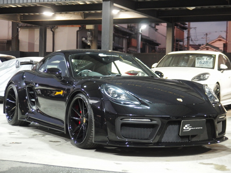 ポルシェ 718 ケイマン PDK　正規ディーラー車　右ハンドル　EUR-GTRワイドボディ