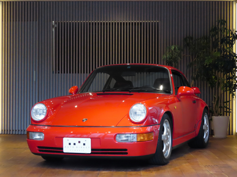 ポルシェ 911(Type964) RS America/オリジナルカラー(ガーズレッド）/5MT/RSステアリング/スポーツキャタライザー/RECAROシート