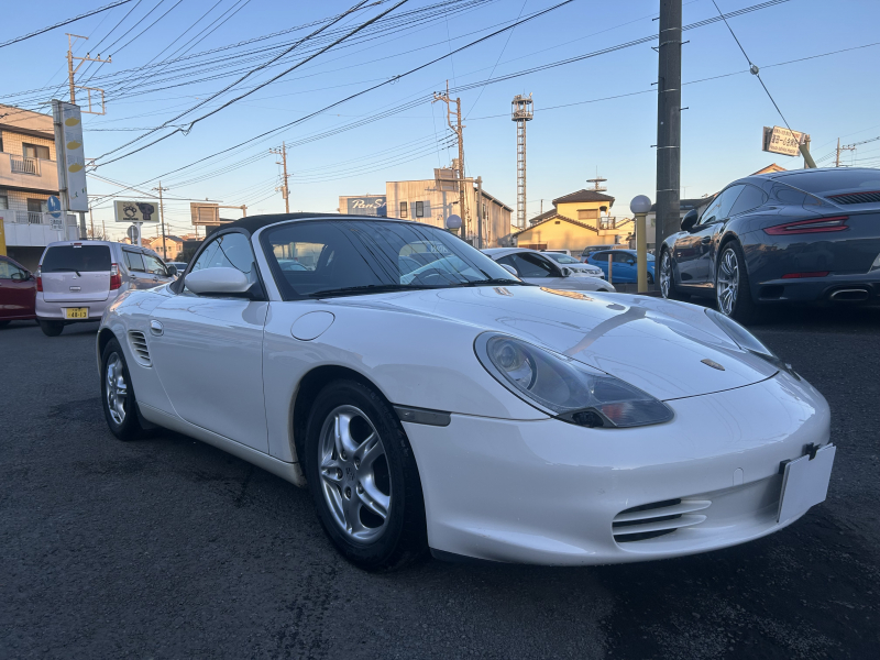 ポルシェ ボクスター(Type986) 2.7　左H　5MT  純正アルミ　HDDナビ