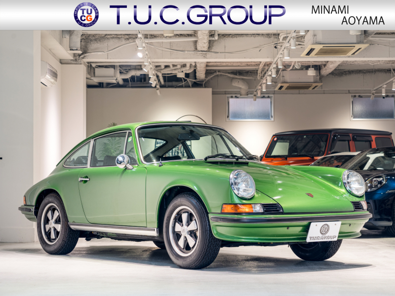 ポルシェ 911(Type911) 911S　ﾐﾂﾜ ﾅﾛｰ最終ﾓﾃﾞﾙ ﾋﾞﾙｼｭﾀｲﾝﾀﾞﾝﾊﾟｰ 純正ﾌｯｸｽ製5ｽﾎﾟｰｸAW ﾊﾟﾜｰｳｨﾝﾄﾞｳ　実走行確認済