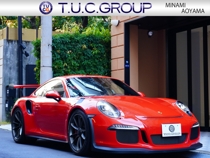 ポルシェ 911(Type991.1) GT3 RS　正規D車 左H ｶｰﾎﾞﾝﾊﾞｹｯﾄ ｶｰﾎﾞﾝ&ﾌﾙﾚｻﾞｰｲﾝﾃﾘｱ Fﾘﾌﾀｰ ｽﾎﾟｴｸﾞ ﾅﾋﾞTV OPｶﾗｰ　2年保証付