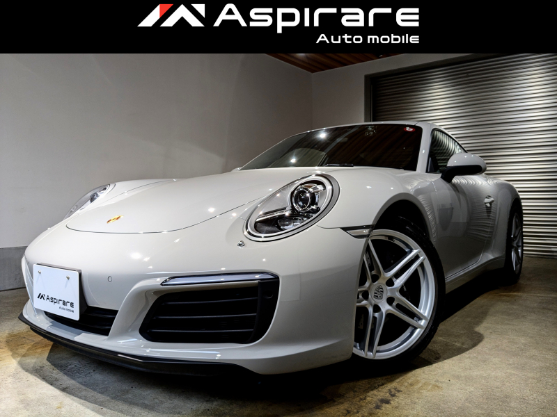 ポルシェ 911(Type991.2) カレラ PDK　ボディカラークレヨン　BOSEサウンドシステム　PCMナビ　リアカメラ　14WAYメモリー付きシート　PASM　PDLS　黒革シート　