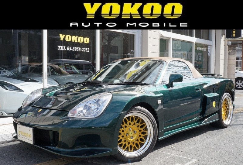 トヨタ Mr S Vエディション レクリスワイドボディkit Workseeker17 18インチアルミ 情報 ポルシェ中古車検索 チャンネル9 Jp