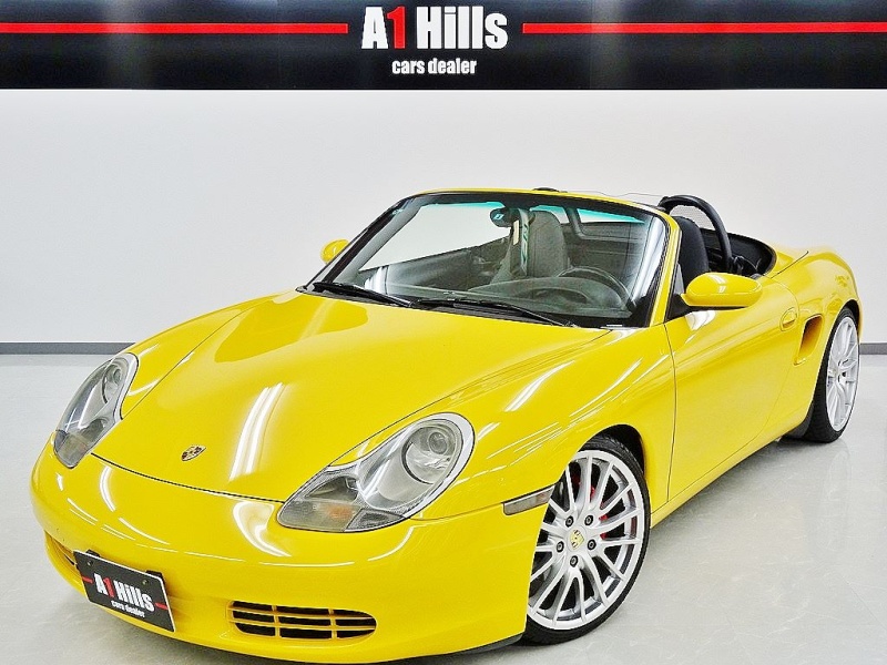 ポルシェ ボクスター タイプ986 左ハンドル 5速mt ｋｍ ポルシェセンター整備履歴17件 19インチアルミ Hid ナビ Cd A1 Hills エーワンヒルズ ポルシェ中古車検索 チャンネル9 Jp