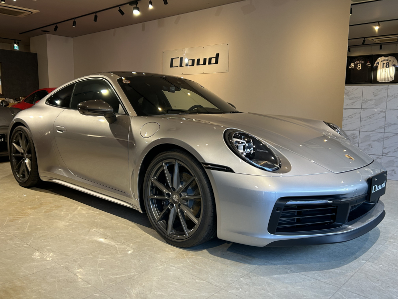 ポルシェ 911(Type992) CarreraT 7MT 1オーナー  スポクロ スポエグ カレラTインテリア 軽量カーボンルーフ