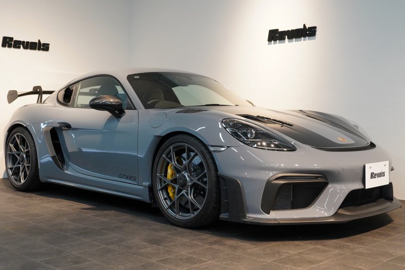 ポルシェ 718 ケイマン GT4RS ワンオーナー OP511万 ヴァイザッハPKG クロノPKG PCCB Fリフト レザーインテリア LEDヘッドライト