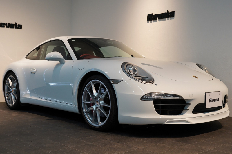 ポルシェ 911(Type991.1) Carrera S PDK PC入庫22回 スポクロ スポエグ スポーツステア ナチュラルレザーインテリア 4wayスポーツシートプラス PASMスポーツシャシー