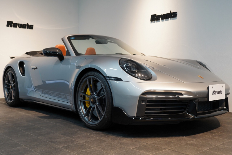 ポルシェ 911(Type992) Turbo S Cabriolet PDK 左H 1オーナー PSMP2年付 スポーツデザインPKG ヘリテージデザインPKGクラシック スポエグ フロントリフト マトリクスLED