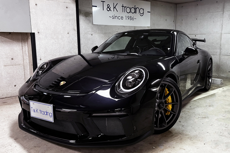 ポルシェ 911(Type991.2) GT3 Sクロノ PCCB クラブスポーツ オールレザー LEDヘッドライト　OP総額475万円  禁煙車