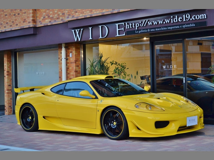 フェラーリ 360 モデナ ターゲットデザインフルエアロ Wide ポルシェ中古車検索 チャンネル9 Jp