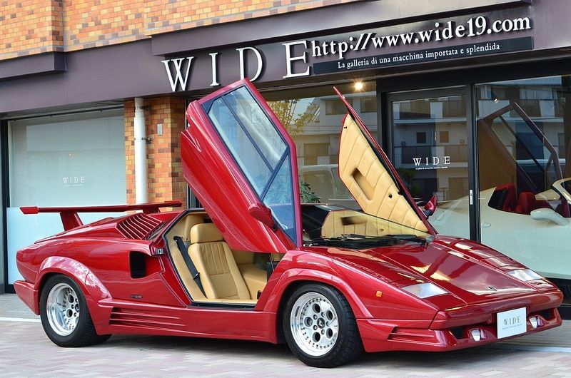ランボルギーニ カウンタック 25th アニバーサリー Wide ポルシェ中古車検索 チャンネル9 Jp ランボルギーニ カウンタック 25th アニバーサリー Wide ポルシェ中古車検索 チャンネル9 Jp