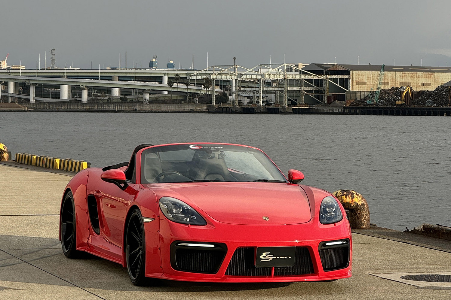 ポルシェ718ボクスター エウルスポーツワイドボディキット